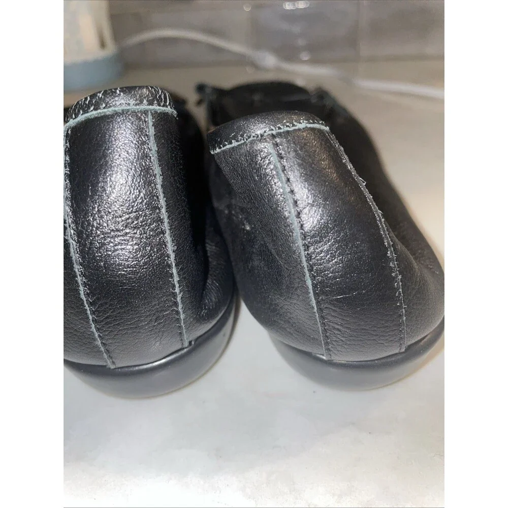 Comfort View Leather Size 12 Wide Royce Flats With Now Tie